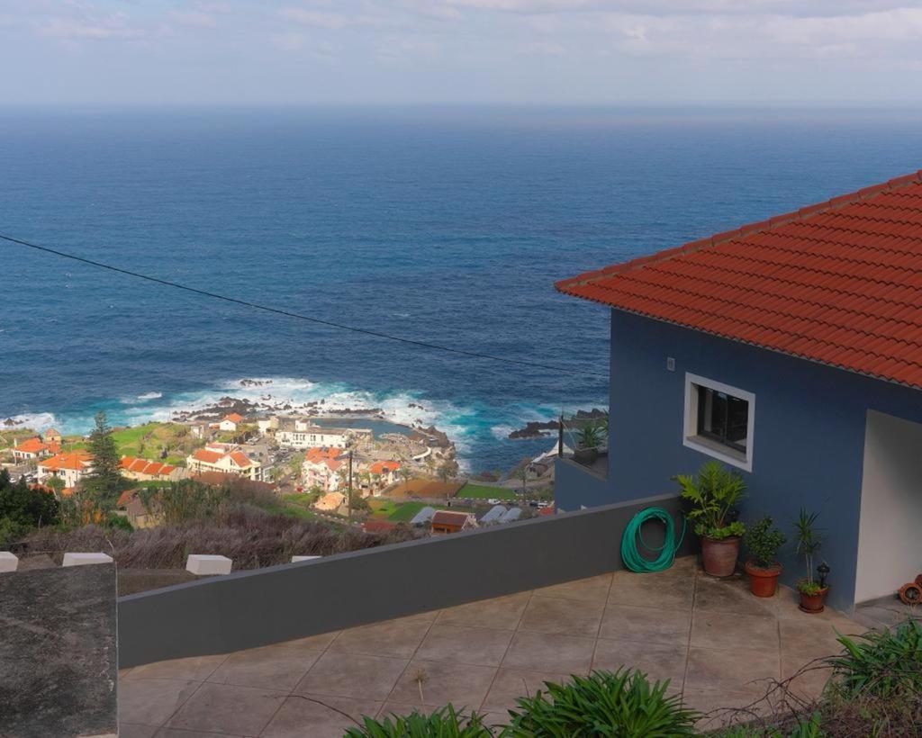 Casa Azul - Ocean View Villa Porto Moniz Luaran gambar