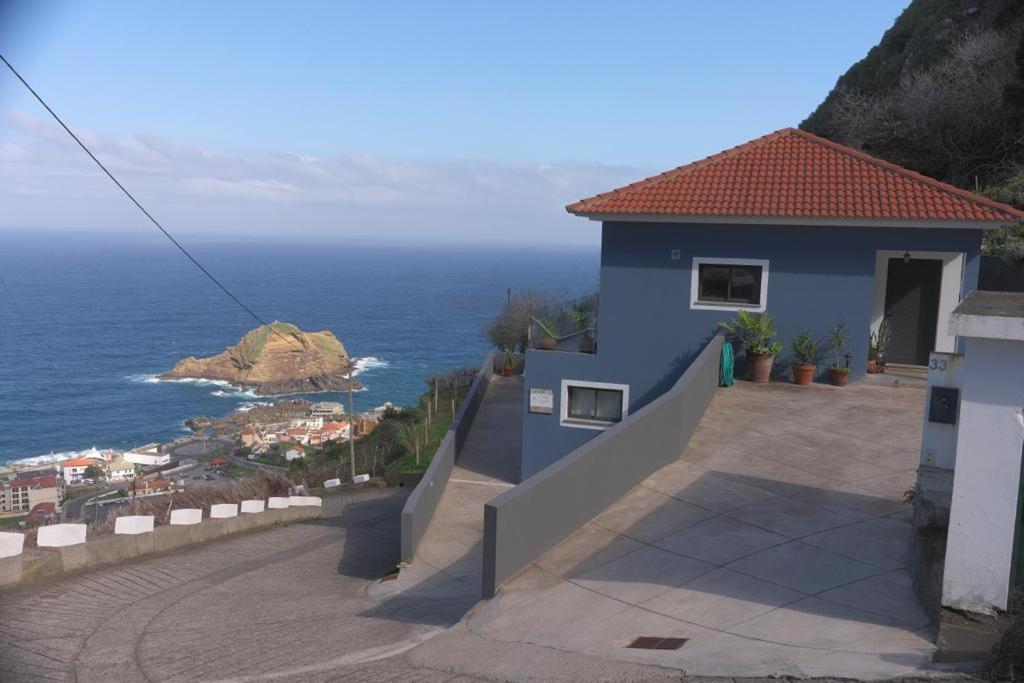 Casa Azul - Ocean View Villa Porto Moniz Luaran gambar